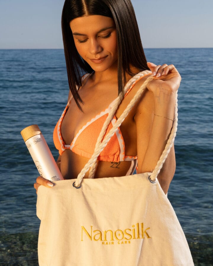 Come proteggere i capelli dal sole con Nanosilk